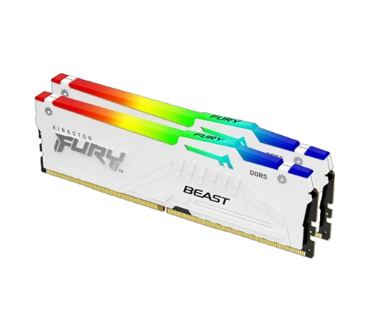 Kingston Fury Beast RGB 6000 36 - Blanc